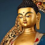 Amitayus Buddha Copper Statue in Tibet/Xizang Style