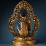 Premium fine copper Amitayus Statue