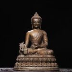 Tibetan Bhaisajyaguru Buddha, The Medicine Buddha and The Herbal Healer of the Eastern Pure Land of Vaidurya