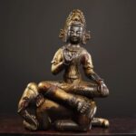 Vintage-Style Samantabhadra Bodhisattva Statue