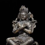Silver-Gilt Copper Vajradhara - Image 2