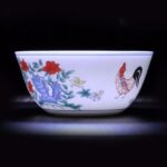 National Treasure Cup Set of Wufu (Five Blessings) – Imperial Kiln Reproduction