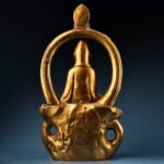 Feng Shui Housewarming & Opening Ruyi Kuan-yin Gift Statue, Zen Tea Room Oriental Avalokitesvara Home Decor Ornament