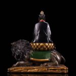 Emperor of Eastern Azure Splendor Statue seated on his exclisive nine-headed lion
