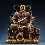 Emperor Zhenwu/Xuanwu holds a seven-star demon-subduing divine sword