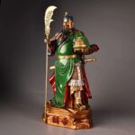 God of Wealth Guan Gong with Treasure Bowl