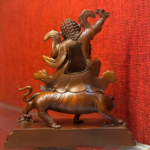 Hand-Chiseled Riding Tiger Padmasambhava Artwork