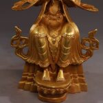Maitreya/Jampa seated in legs-pendent posture