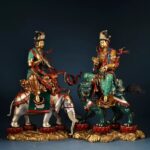Manjushri and Samantabhadra Bodhisattvas