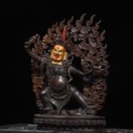 Wrathful Vajrapani Protector Statue