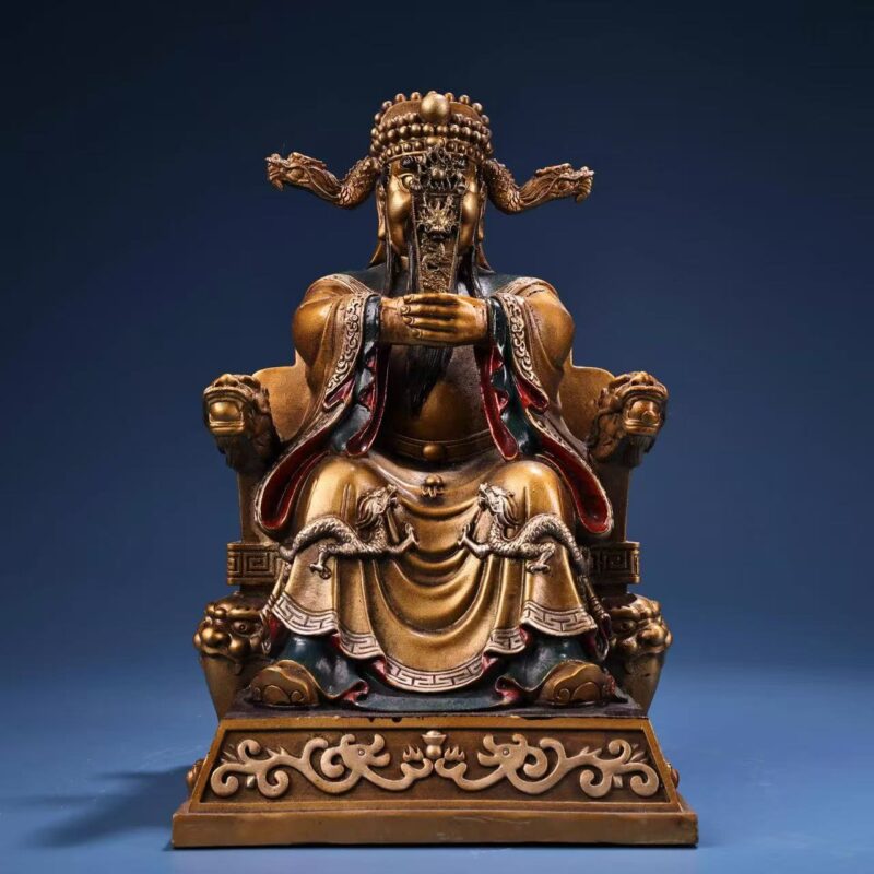 Guangji Dragon King Wuye, Wuye statue