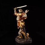 Zhong Kui bronze statue