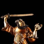 Zhong Kui, Taoist exorcism deity sculpture