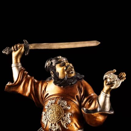 Zhong Kui, Taoist exorcism deity sculpture