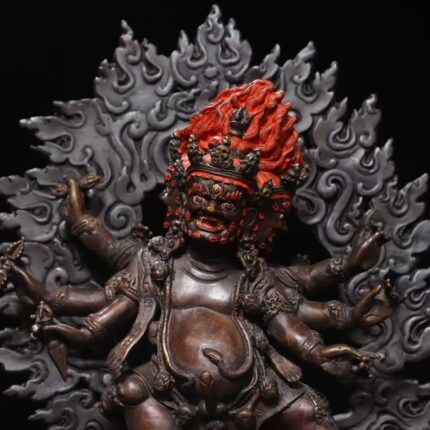 Shangpa Kagyu Tradition Six-Armed Mahakala - The Wise Protector