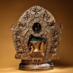 Manjushri Bodhisattva wth Ancient Gilding Craft