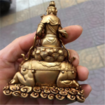 Bronze Statue Pair