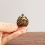 Archaistic Bronze Miniature Lotus Form Censer